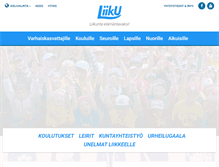 Tablet Screenshot of liiku.fi